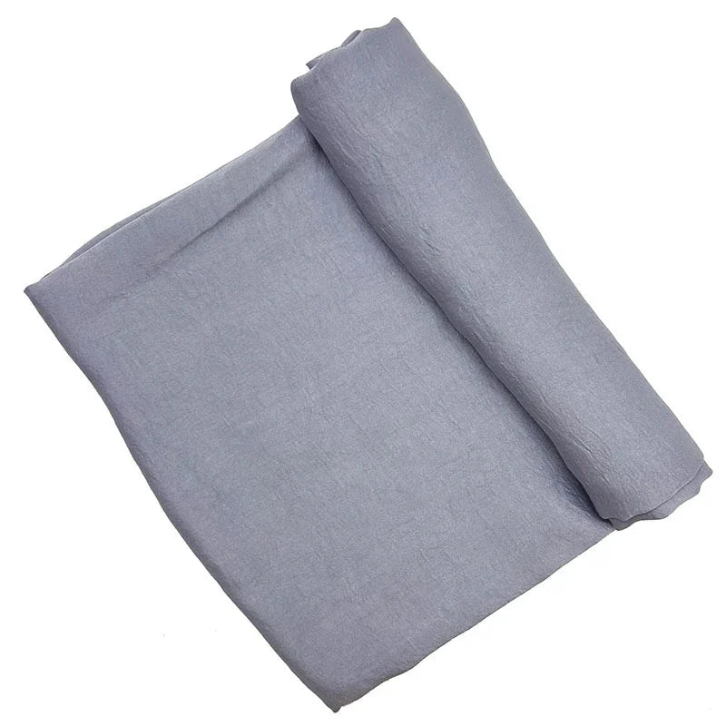 Layali Exklusiv-Kollektion – Velvet Satin Chiffon Hijab | Elegant - für besondere Momente