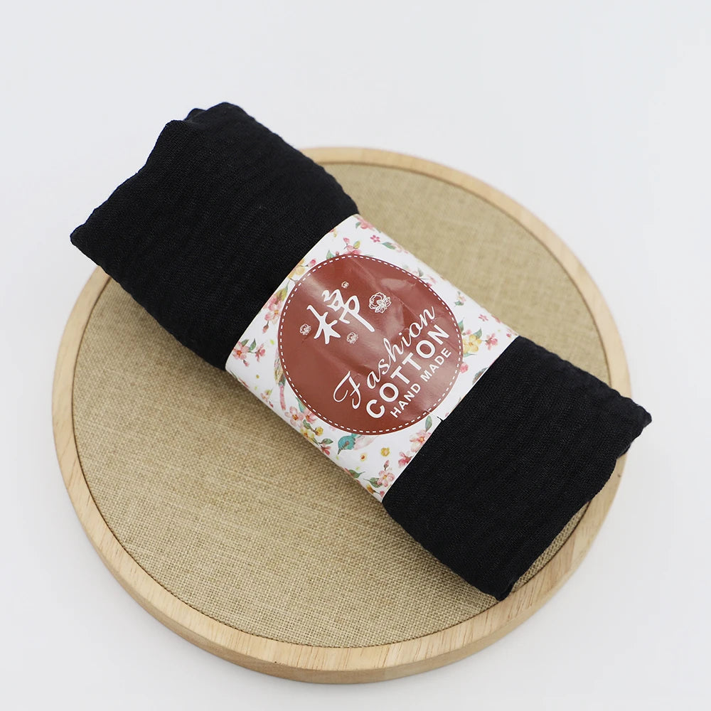 Layali Cotton Crinkle Hijab Handmade - Groß, weich & wärmend für jede Jahreszeit