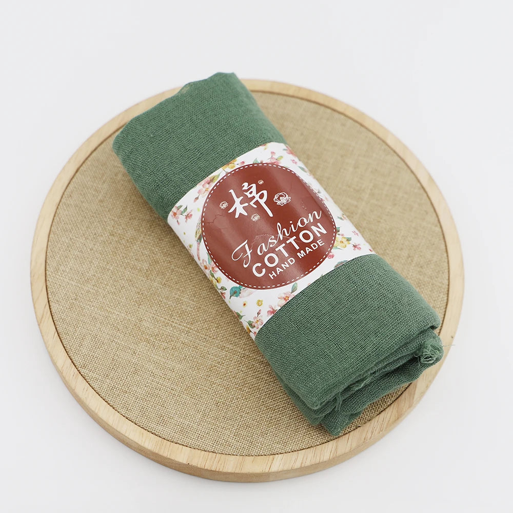 Layali Cotton Crinkle Hijab Handmade - Groß, weich & wärmend für jede Jahreszeit