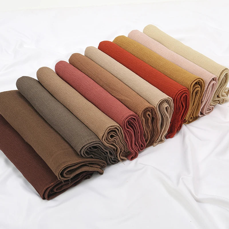 Layali Crinkle Rayon Hijab – Leicht, weich & stilvoll für jeden Anlass