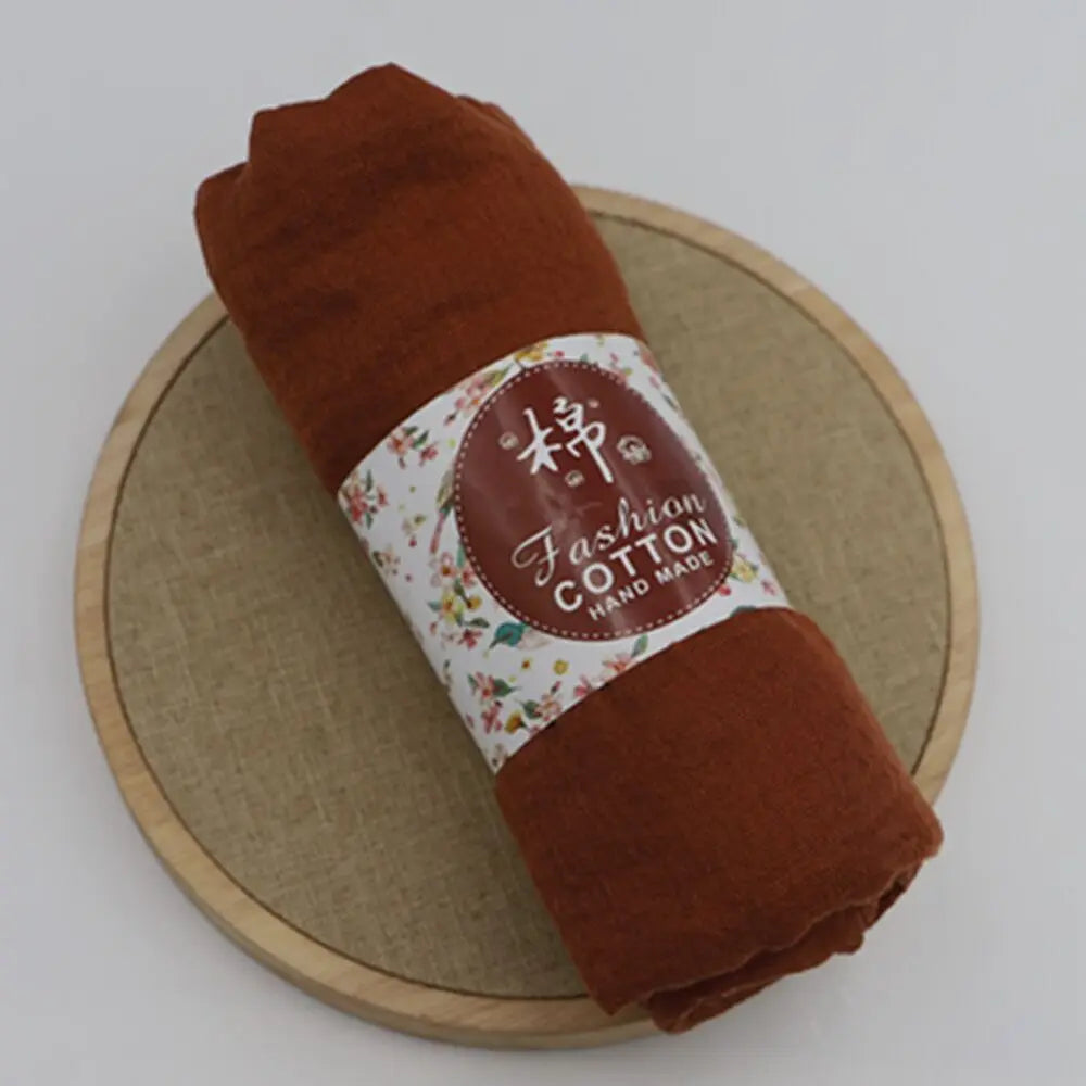 Layali Cotton Crinkle Hijab Handmade - Groß, weich & wärmend für jede Jahreszeit