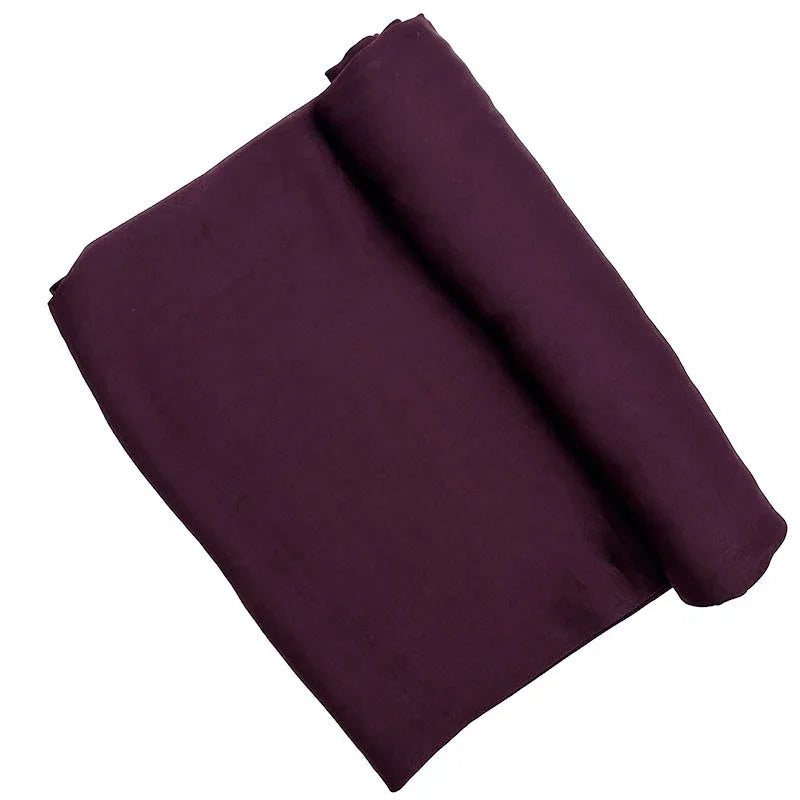Layali Exklusiv-Kollektion – Velvet Satin Chiffon Hijab | Elegant - für besondere Momente