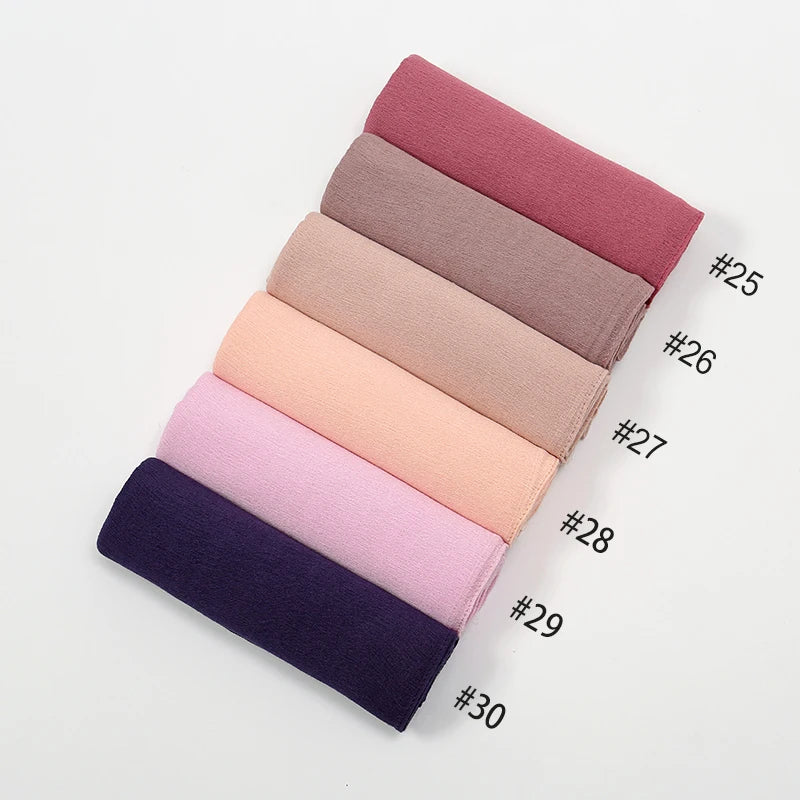 Layali Crinkle Rayon Hijab – Leicht, weich & stilvoll für jeden Anlass