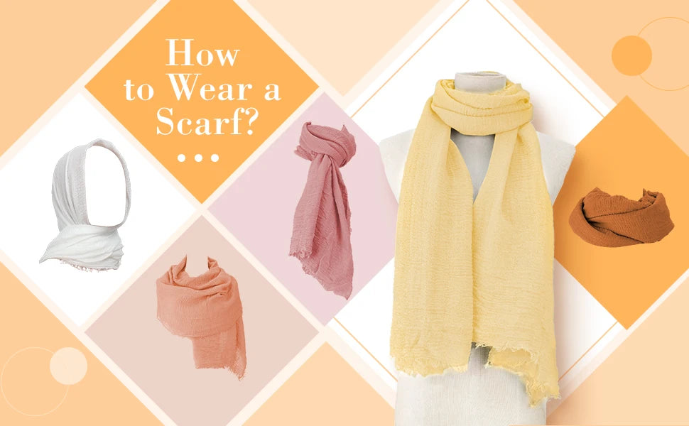 Layali Cotton Crinkle Hijab Handmade - Groß, weich & wärmend für jede Jahreszeit