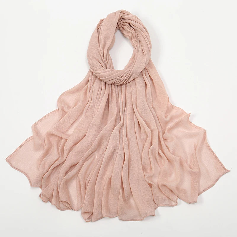 Layali Crinkle Rayon Hijab – Leicht, weich & stilvoll für jeden Anlass