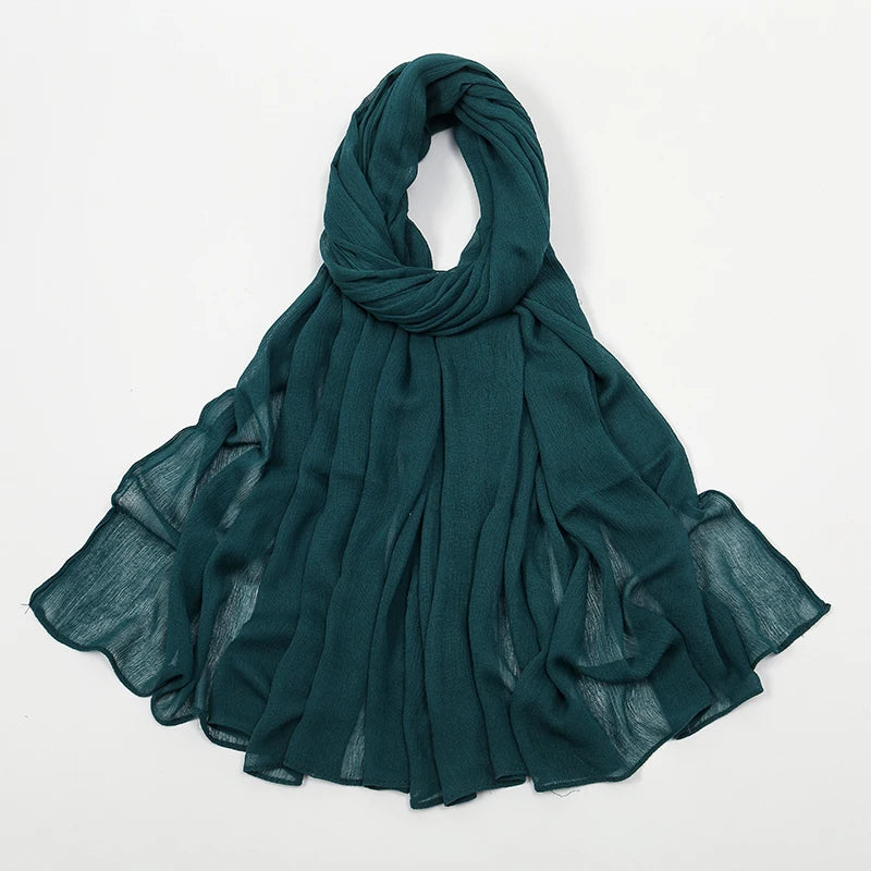 Layali Crinkle Rayon Hijab – Leicht, weich & stilvoll für jeden Anlass