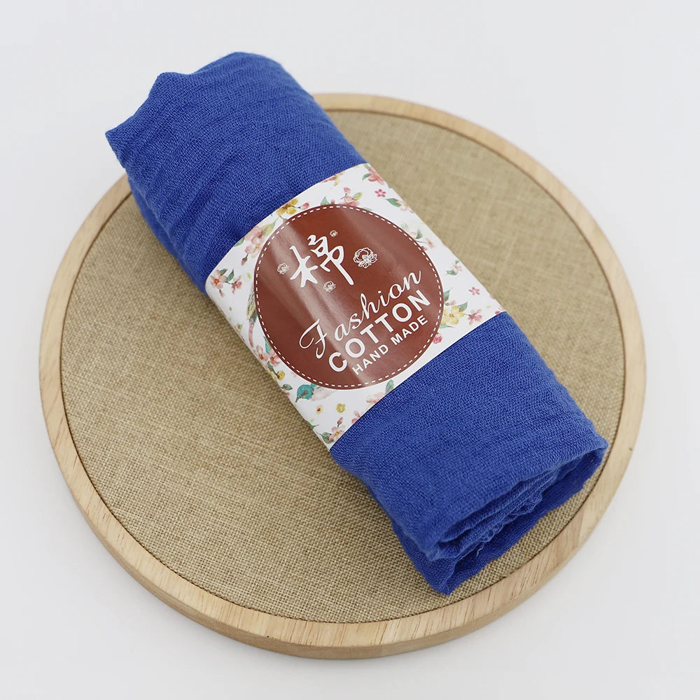 Layali Cotton Crinkle Hijab Handmade - Groß, weich & wärmend für jede Jahreszeit