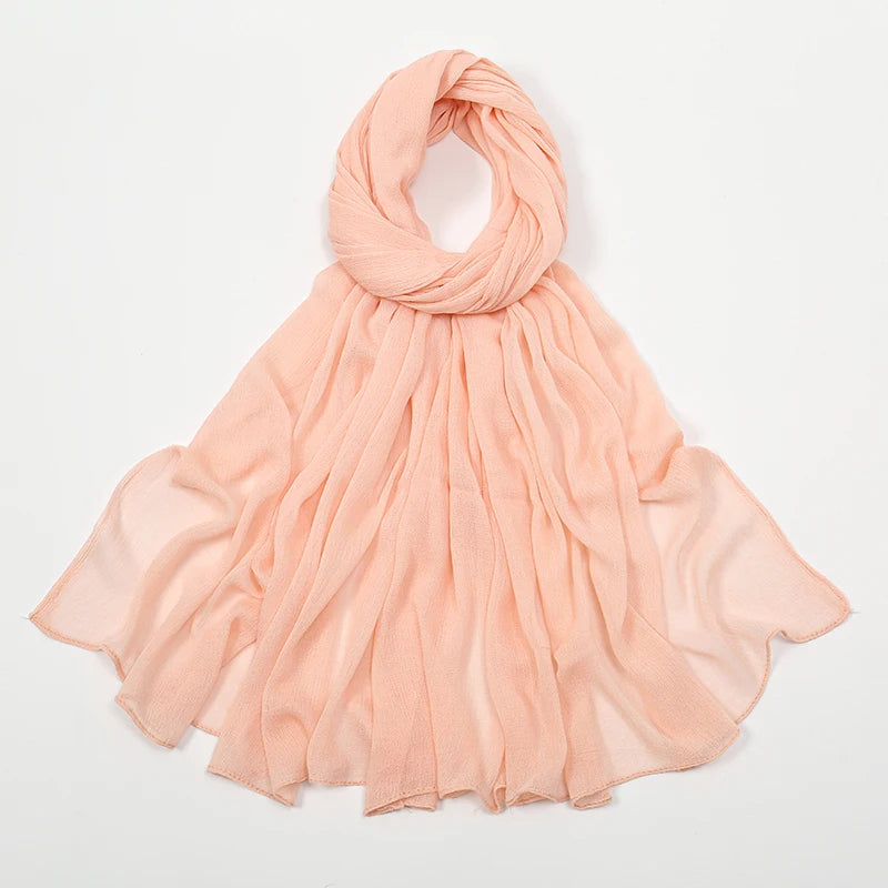 Layali Crinkle Rayon Hijab – Leicht, weich & stilvoll für jeden Anlass