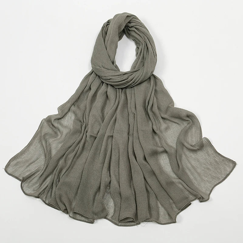 Layali Crinkle Rayon Hijab – Leicht, weich & stilvoll für jeden Anlass