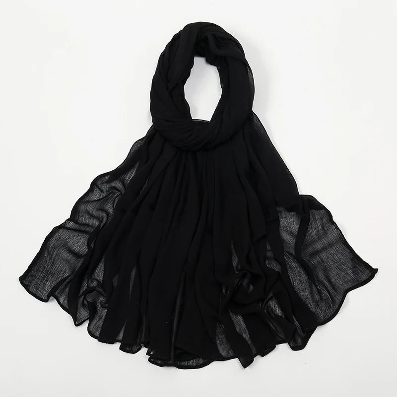 Layali Crinkle Rayon Hijab – Leicht, weich & stilvoll für jeden Anlass