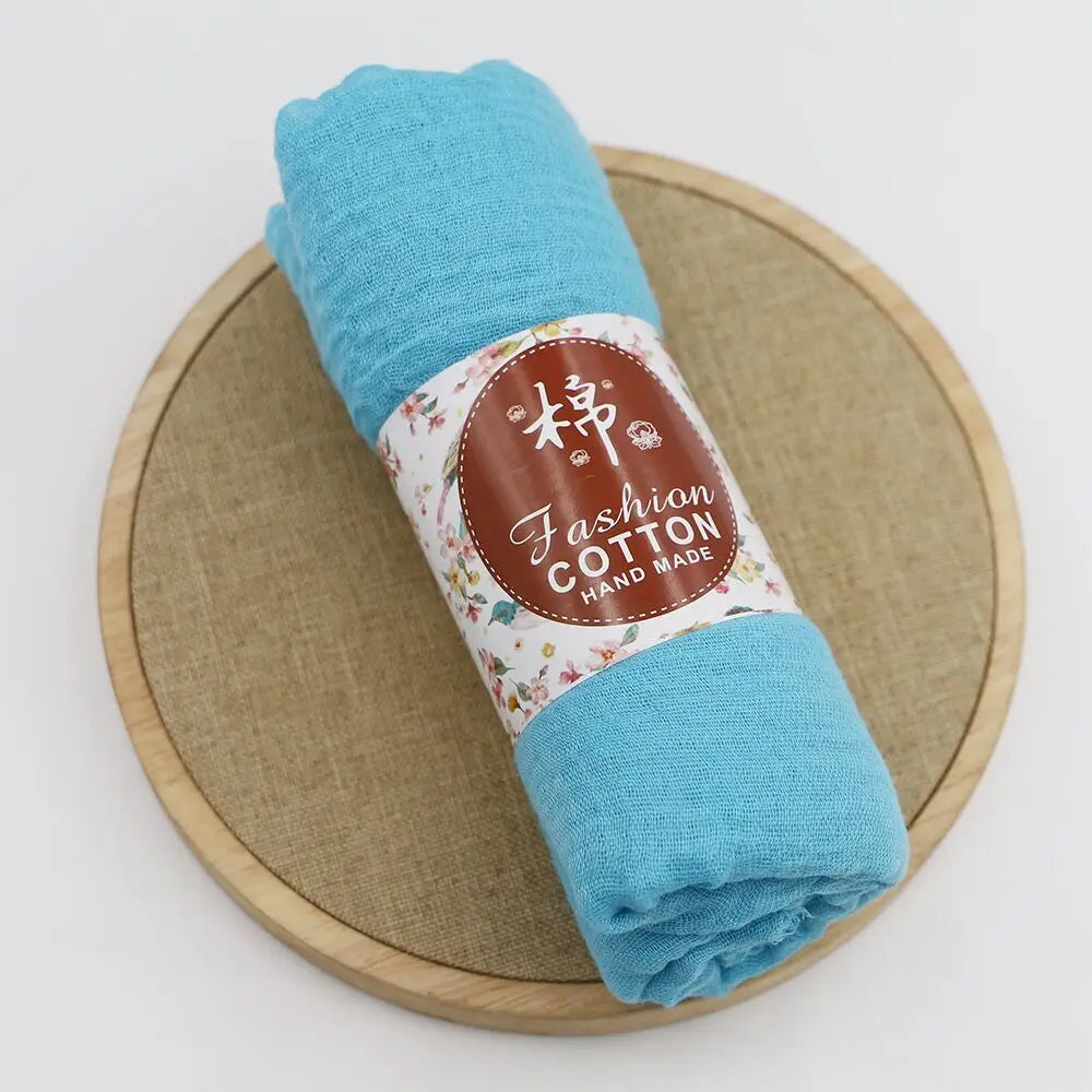 Layali Cotton Crinkle Hijab Handmade - Groß, weich & wärmend für jede Jahreszeit