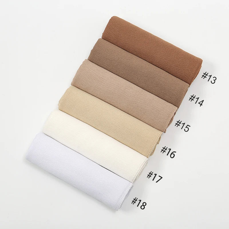 Layali Crinkle Rayon Hijab – Leicht, weich & stilvoll für jeden Anlass