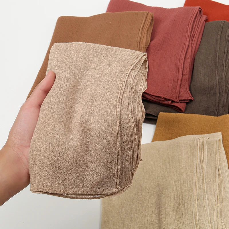 Layali Crinkle Rayon Hijab – Leicht, weich & stilvoll für jeden Anlass
