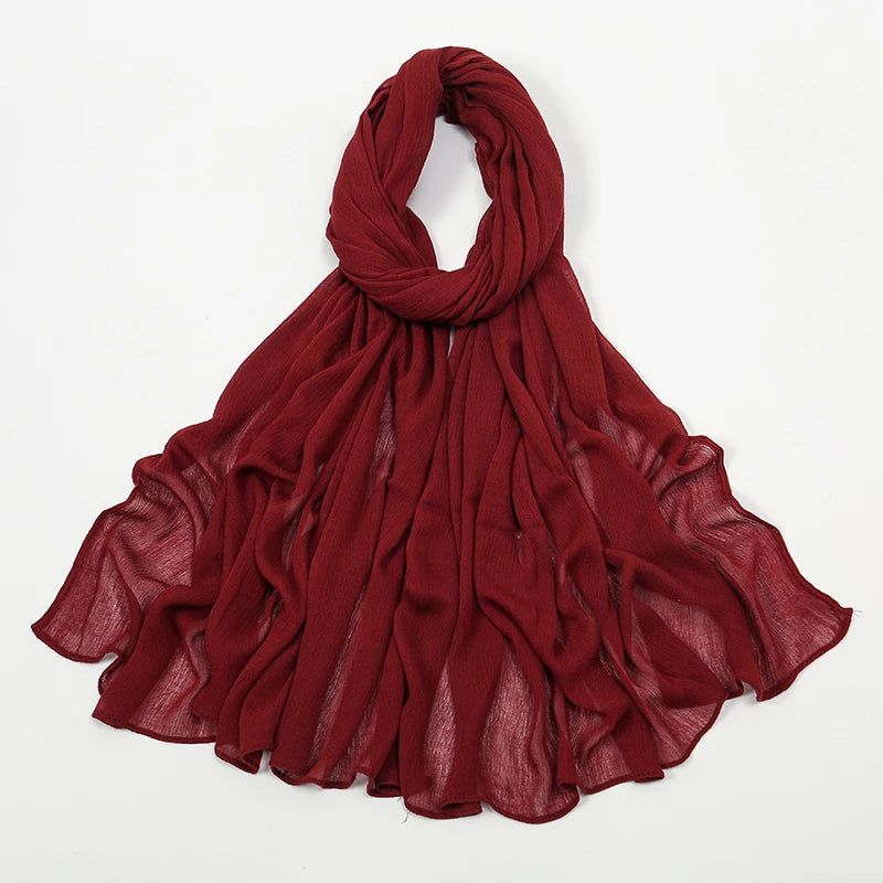 Layali Crinkle Rayon Hijab – Leicht, weich & stilvoll für jeden Anlass