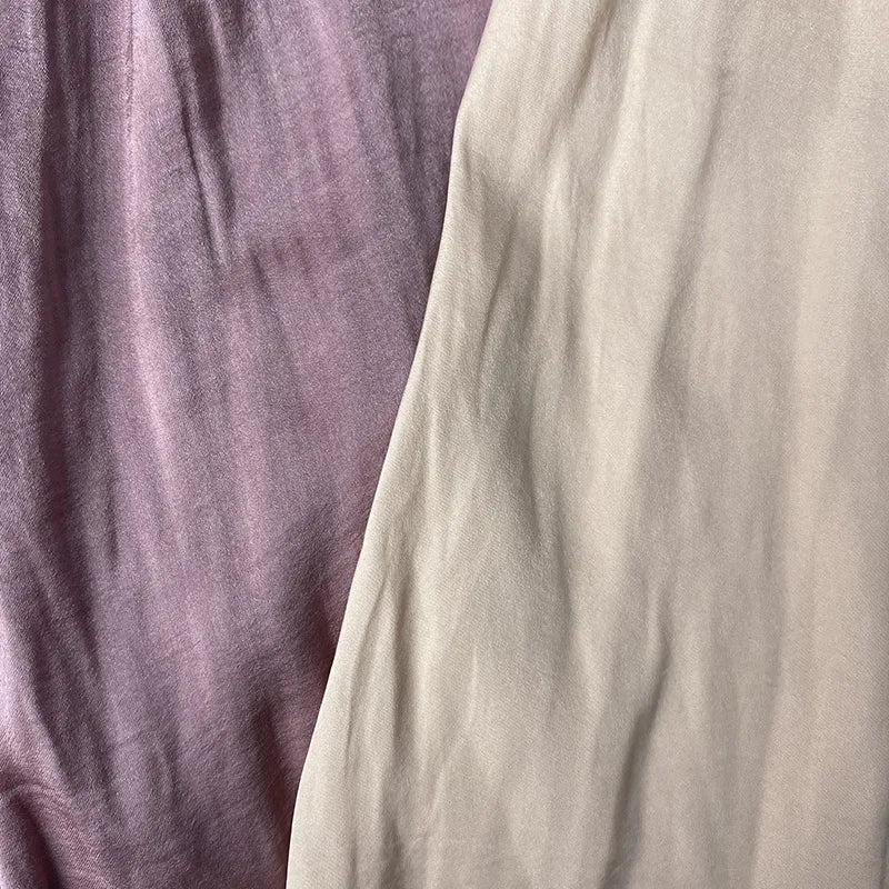 Layali Exklusiv-Kollektion – Velvet Satin Chiffon Hijab | Elegant - für besondere Momente
