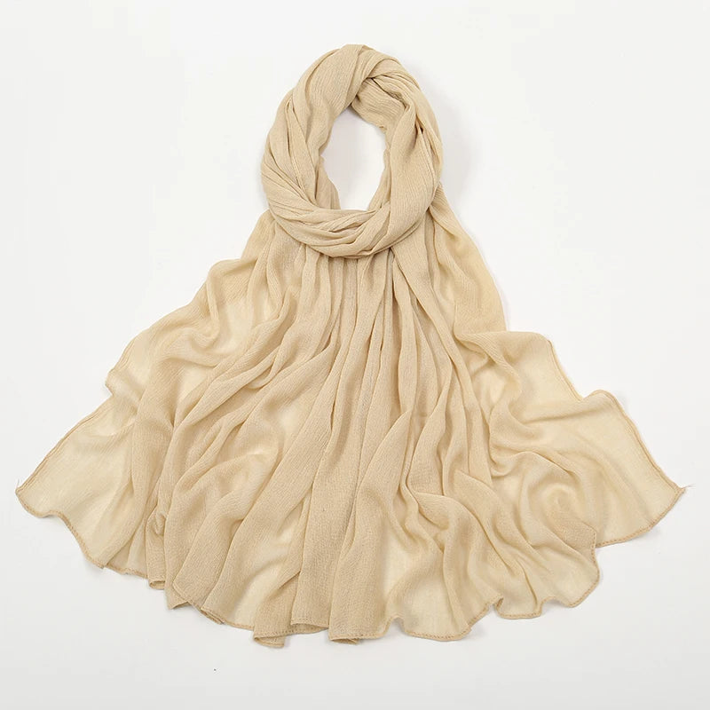 Layali Crinkle Rayon Hijab – Leicht, weich & stilvoll für jeden Anlass