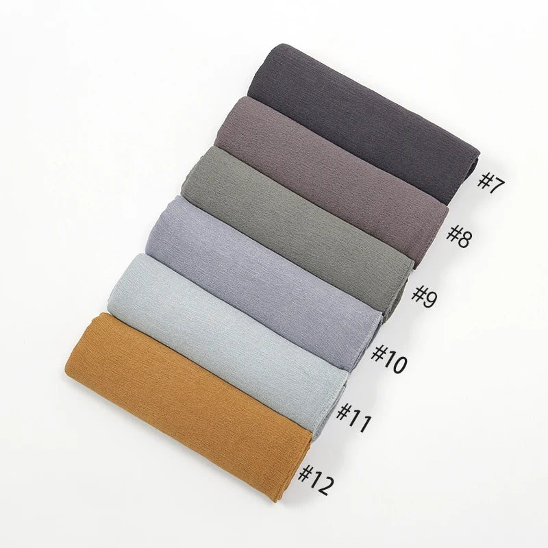 Layali Crinkle Rayon Hijab – Leicht, weich & stilvoll für jeden Anlass