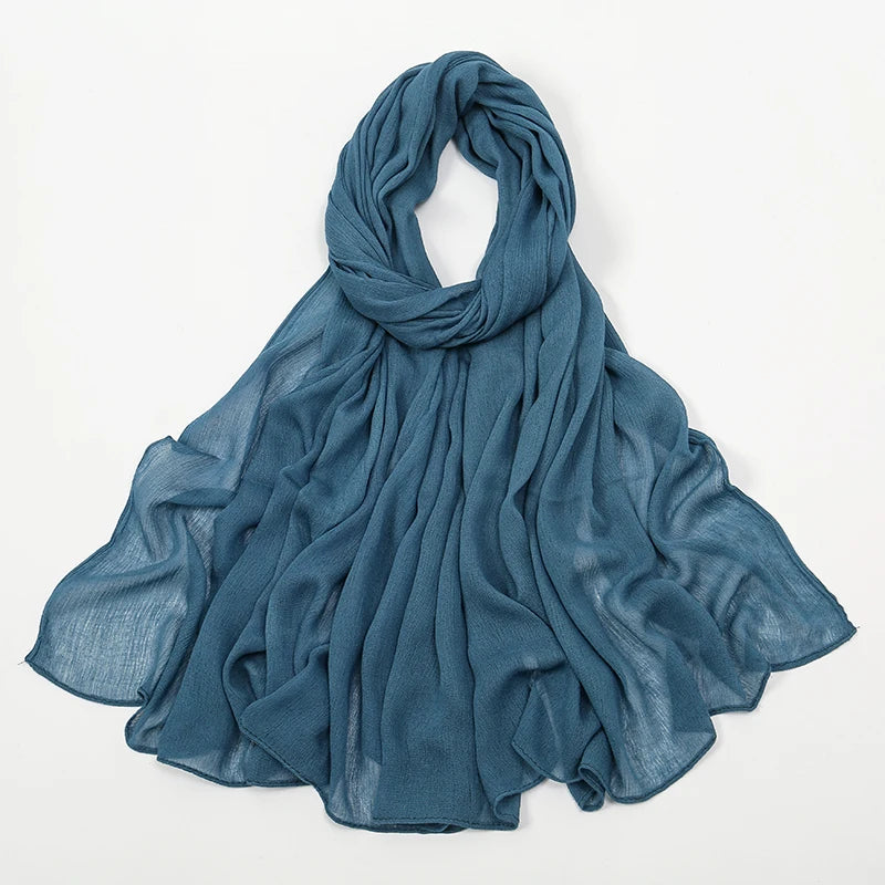Layali Crinkle Rayon Hijab – Leicht, weich & stilvoll für jeden Anlass