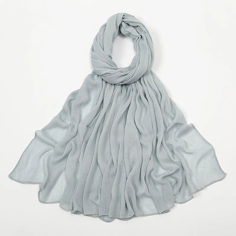 Layali Crinkle Rayon Hijab – Leicht, weich & stilvoll für jeden Anlass