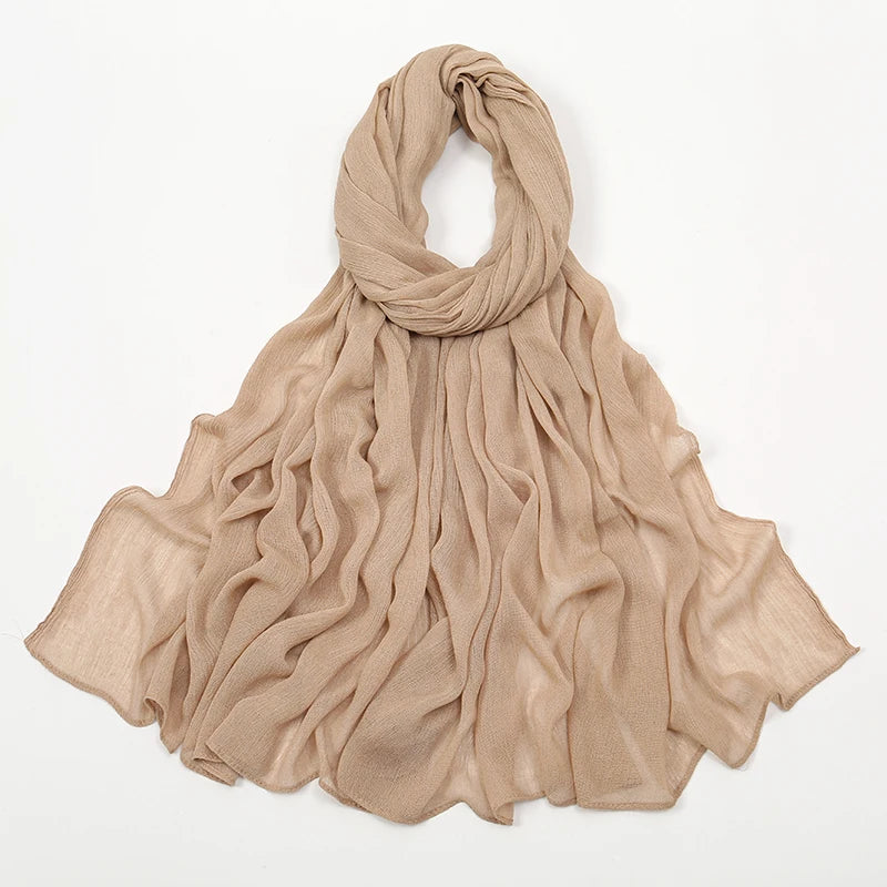 Layali Crinkle Rayon Hijab – Leicht, weich & stilvoll für jeden Anlass