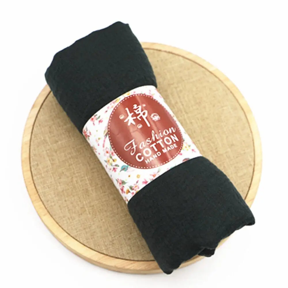 Layali Cotton Crinkle Hijab Handmade - Groß, weich & wärmend für jede Jahreszeit