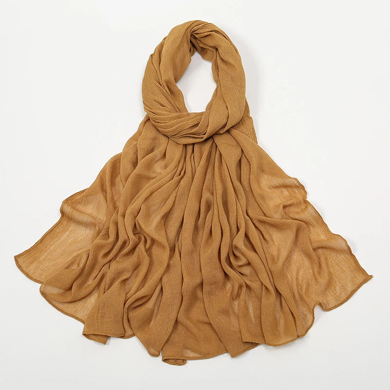 Layali Crinkle Rayon Hijab – Leicht, weich & stilvoll für jeden Anlass