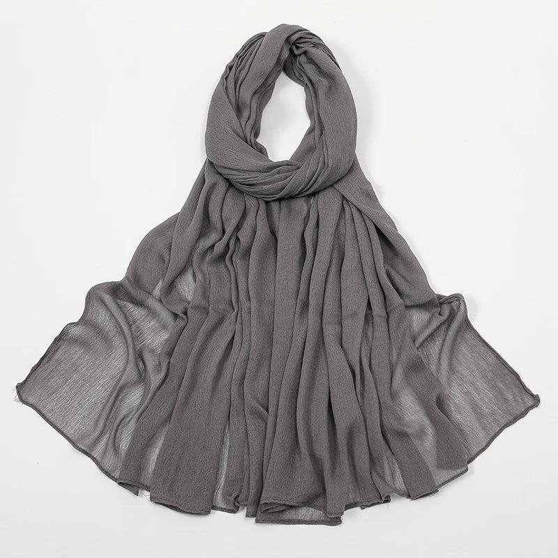 Layali Crinkle Rayon Hijab – Leicht, weich & stilvoll für jeden Anlass