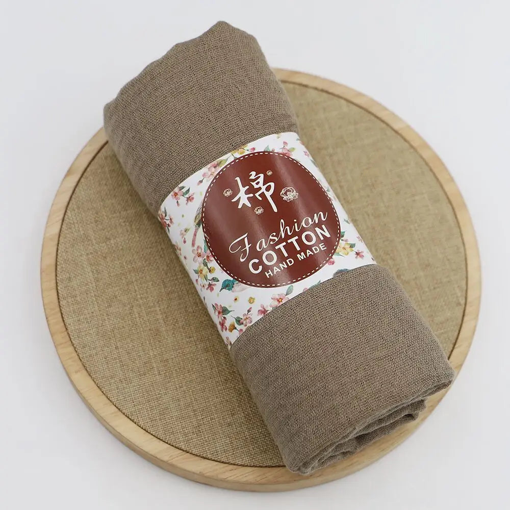 Layali Cotton Crinkle Hijab Handmade - Groß, weich & wärmend für jede Jahreszeit