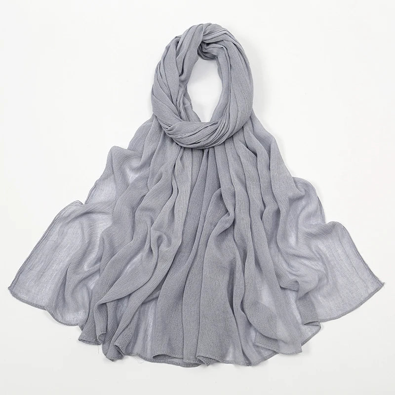 Layali Crinkle Rayon Hijab – Leicht, weich & stilvoll für jeden Anlass