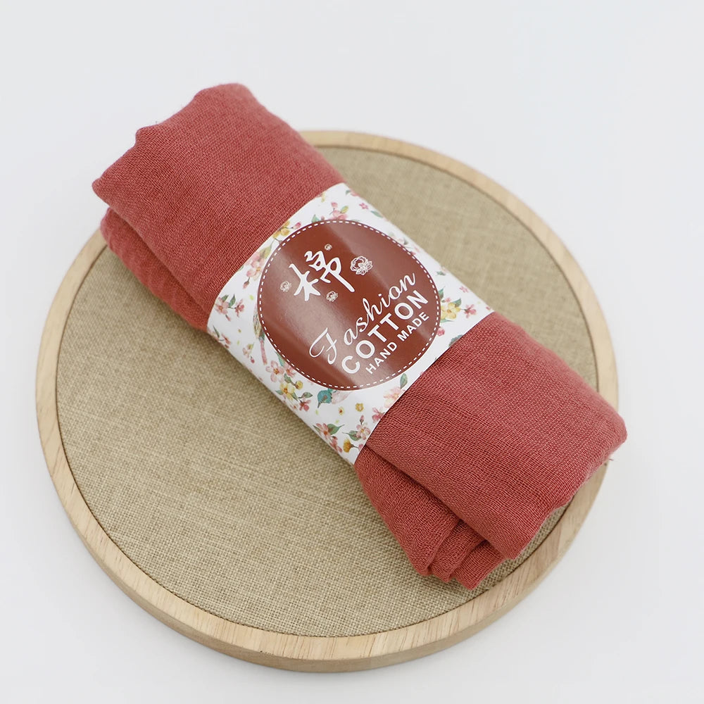 Layali Cotton Crinkle Hijab Handmade - Groß, weich & wärmend für jede Jahreszeit