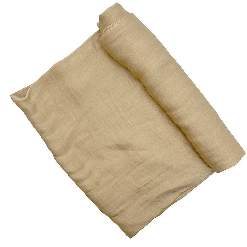 Layali Exklusiv-Kollektion – Velvet Satin Chiffon Hijab | Elegant - für besondere Momente