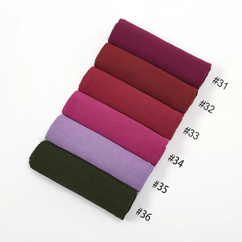 Layali Crinkle Rayon Hijab – Leicht, weich & stilvoll für jeden Anlass