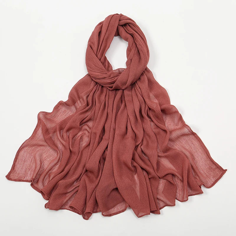 Layali Crinkle Rayon Hijab – Leicht, weich & stilvoll für jeden Anlass