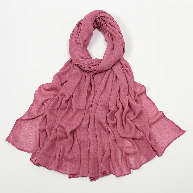 Layali Crinkle Rayon Hijab – Leicht, weich & stilvoll für jeden Anlass