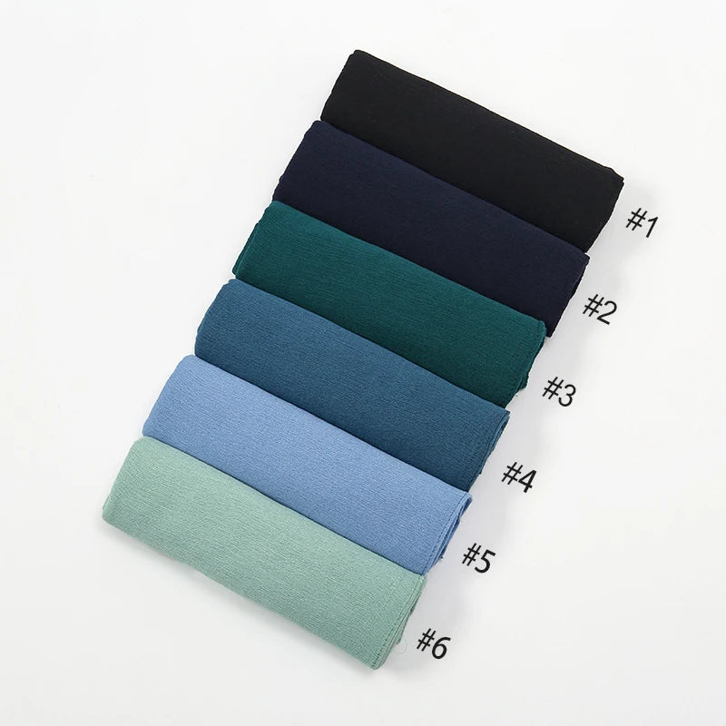 Layali Crinkle Rayon Hijab – Leicht, weich & stilvoll für jeden Anlass
