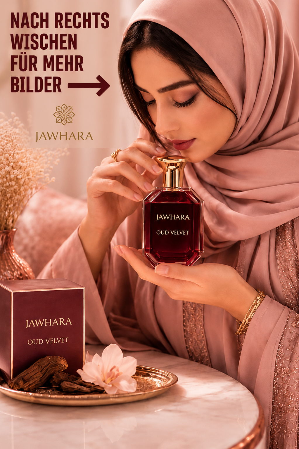 Layali Jawhara Oud Velvet – Eau de Parfum 100ml