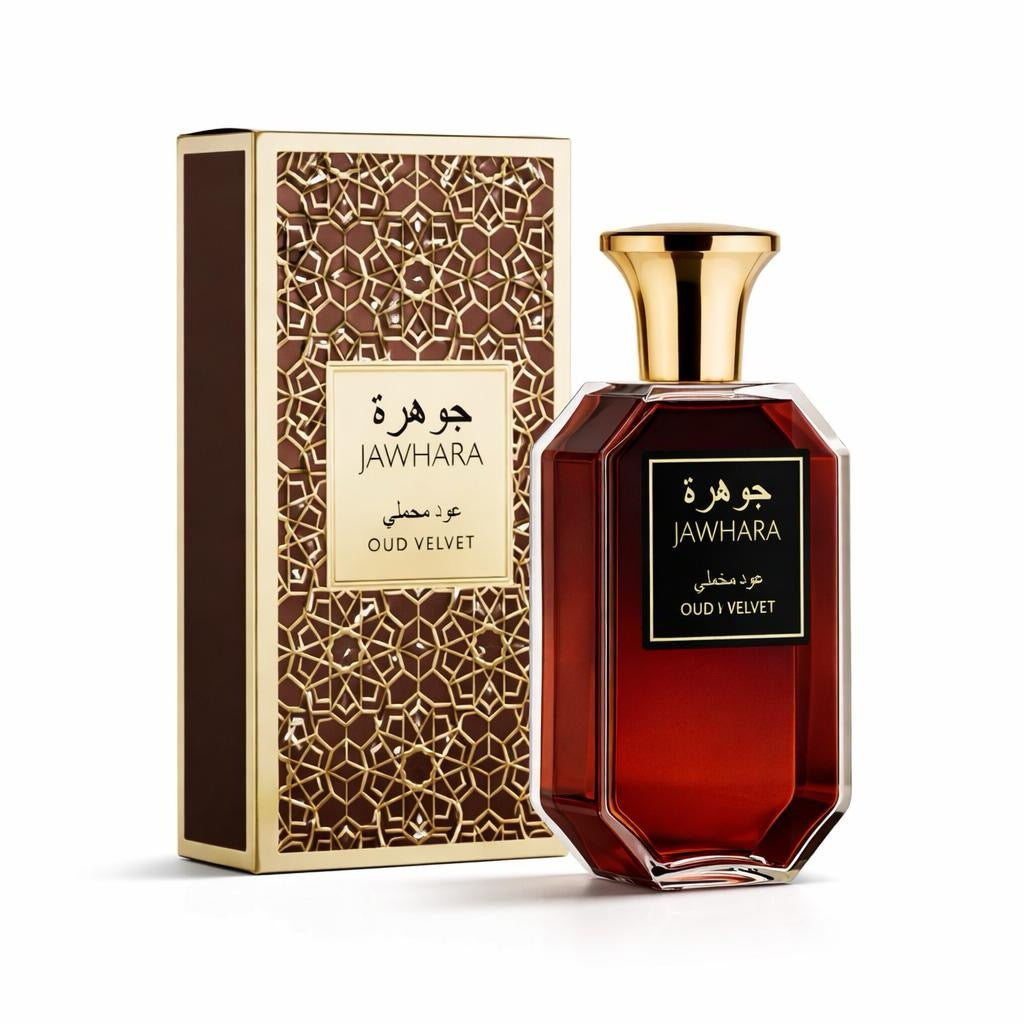 🌺 Layali Store Jawhara Oud Velvet – Eau de Parfum 100ml, Luxuriöser Duft aus Oud