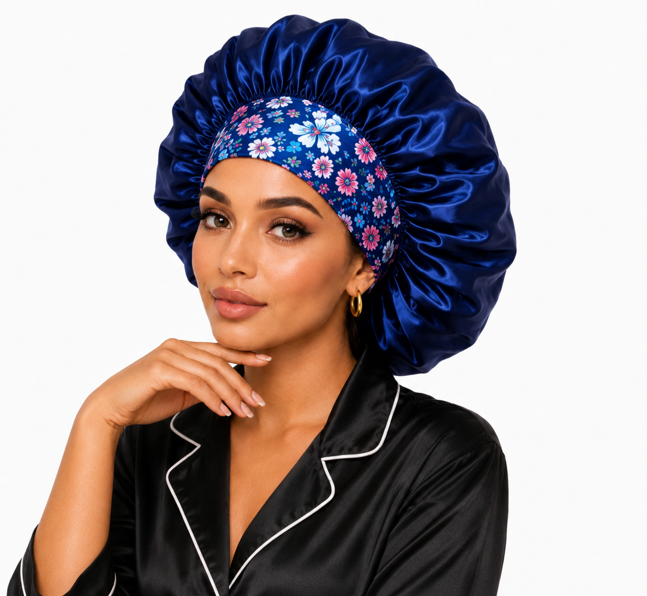 Layali Satin Schlafhaube – Sanfter Schutz für dein Haar