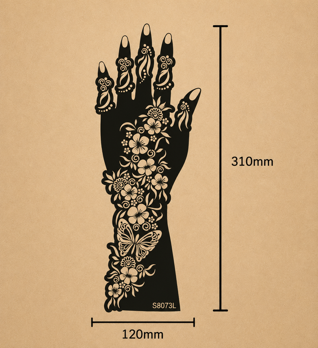 Layali Natural Brown Henna Cream – Temporäre Tattoo Creme