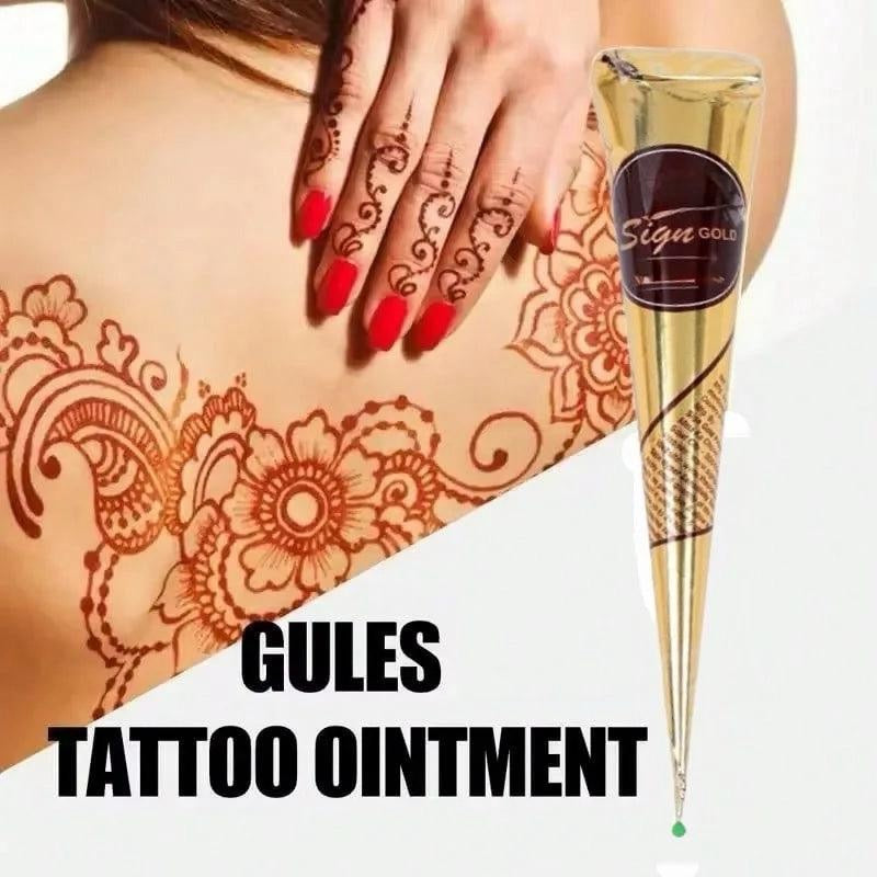 Layali Henna Tattoo-Creme – Temporäre Körperkunst in Braun & Rot | 1–3 Stück wählbar