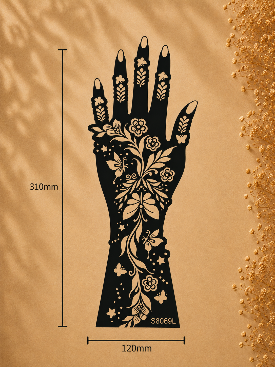 Layali Natural Brown Henna Cream – Temporäre Tattoo Creme