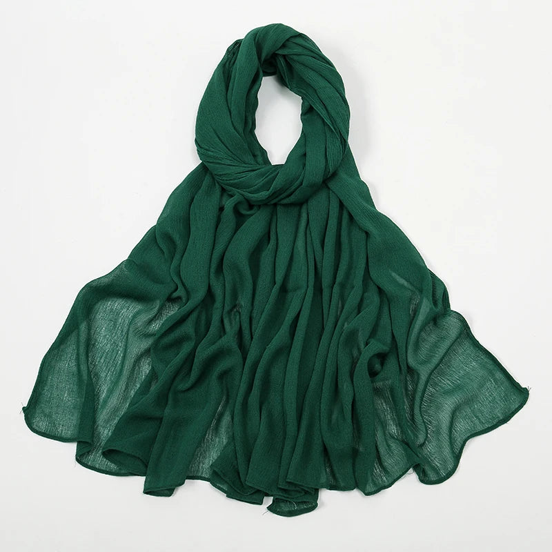Layali Crinkle Rayon Hijab – Leicht & Elegant