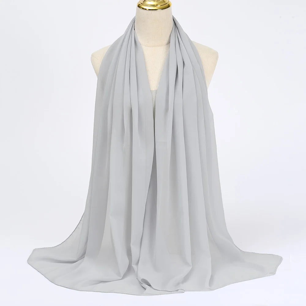 Layali Premium Chiffon Hijab – Elegant & Luftig