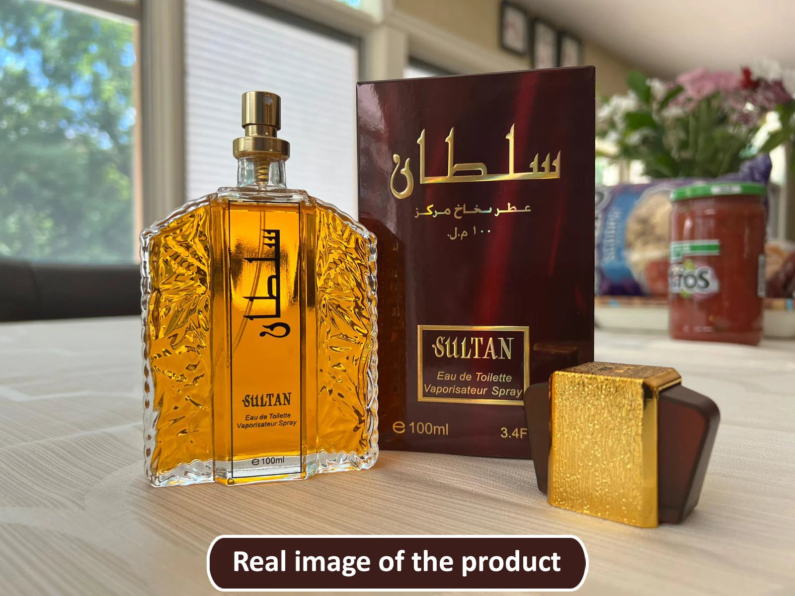 🌟 Layali Sultan – Parfum für Herren (100 ml) | Orientalischer Duft mit goldener Tiefe