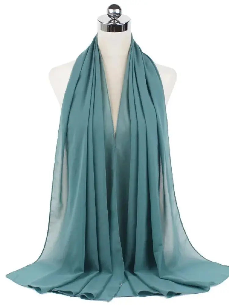 Layali Ready-to-Wear Chiffon Hijab – Sofort tragbar, stilvoll & federleicht