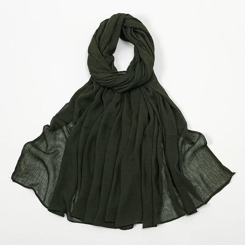 Layali Crinkle Rayon Hijab – Leicht & Elegant