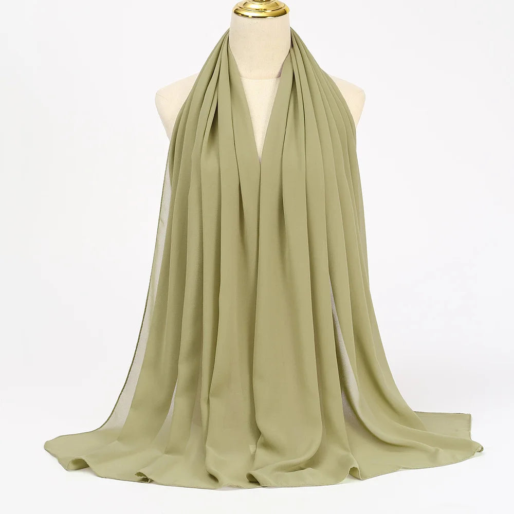 Layali Premium Chiffon Hijab – Elegant & Luftig