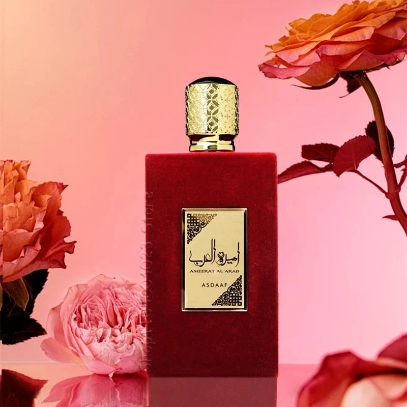 🌹 Ameerat Al Arab (Lattafa Asdaaf)– Eau de Parfum (100 ml) | Exklusiv bei Layali ✨ Eleganter, orientalisch-floraler Duft für Damen