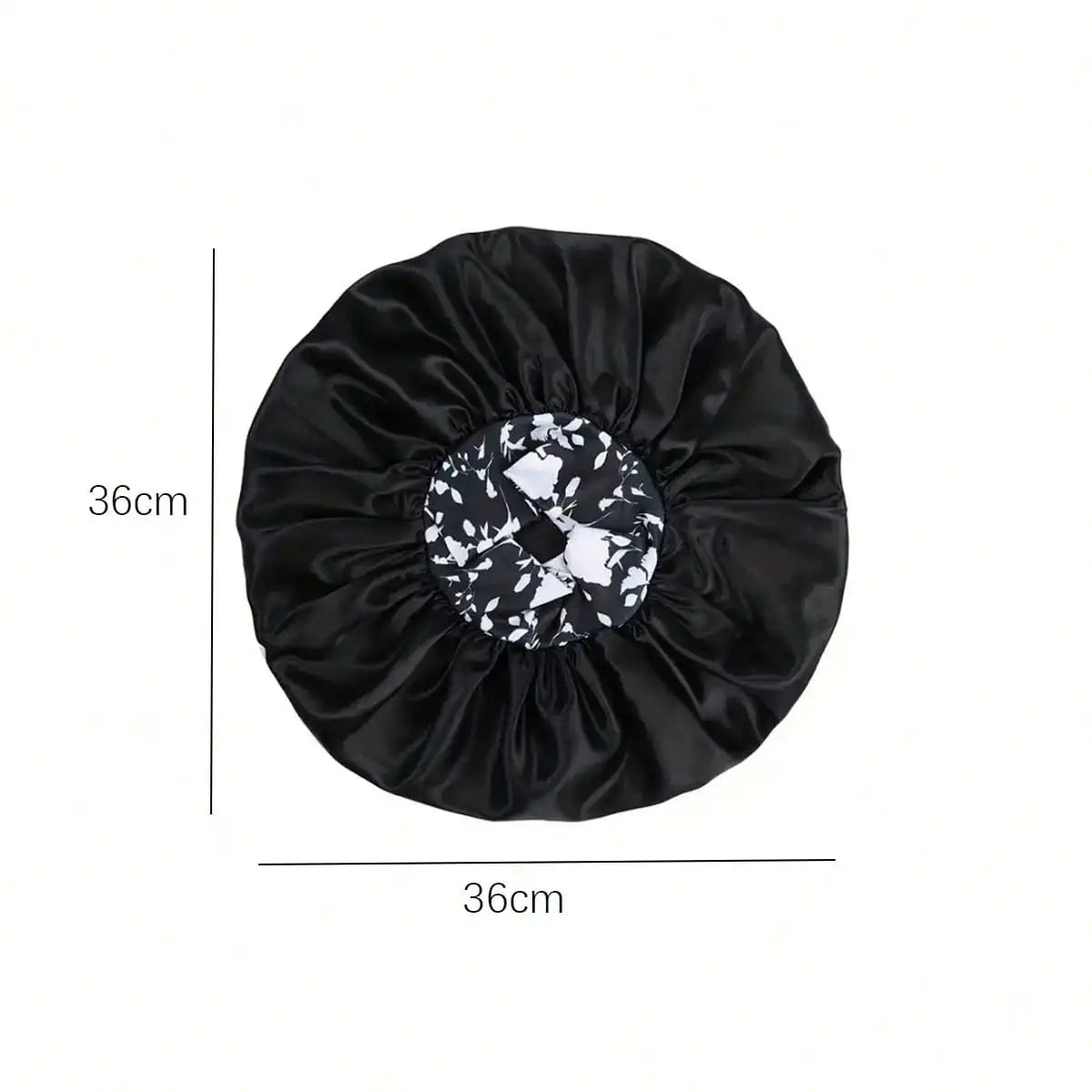 ✨ Damen Satin Schlafhaube – Atmungsaktive Seiden-Bonnet, Breites Elastikband, Komfortabel & Schonend für Haare