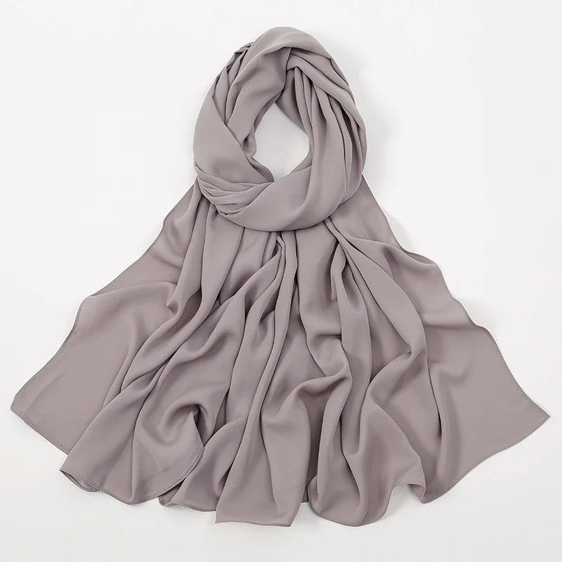 ✨ Layali Exclusive Collection – Medina Chiffon Hijab | Elegant Lightness for Everyday & Occasions